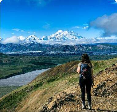 Hike in Denali National Park